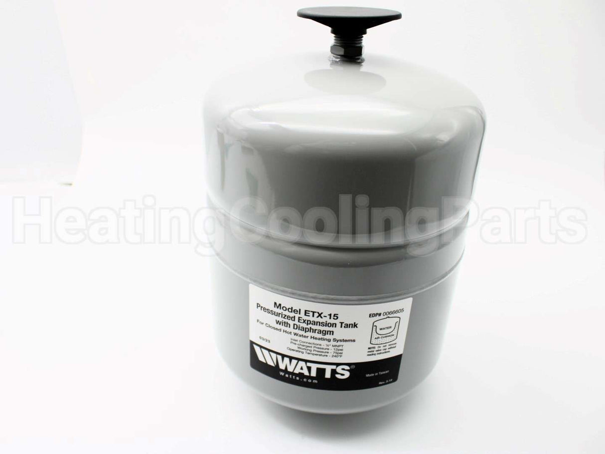 0066605 Watts Et-15,1/2",2.1Gal,Xpansiontank