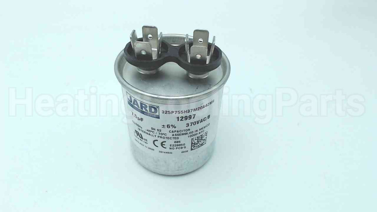 01-0023 Nordyne Round Run Cap 7.5Mfd 370V