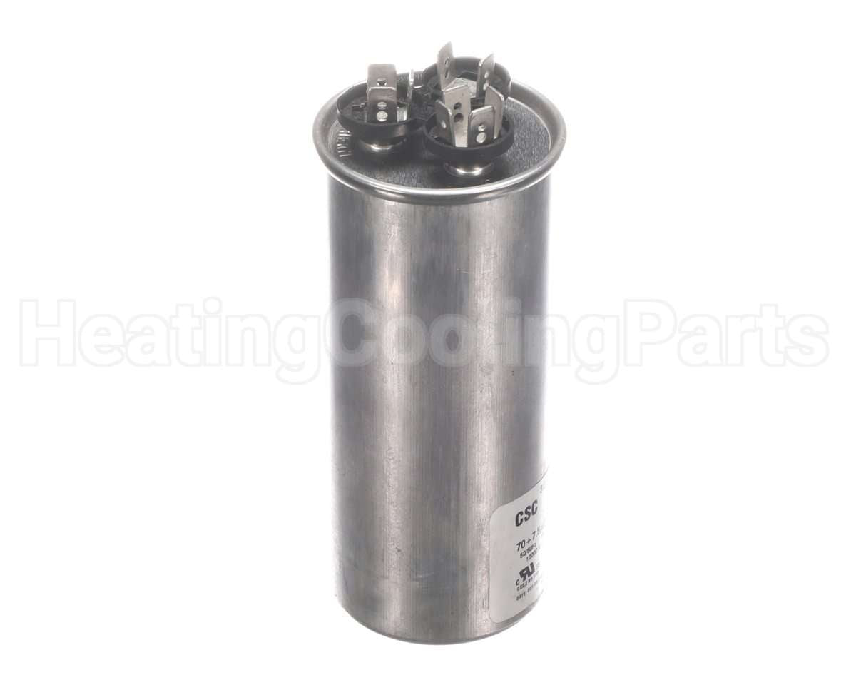 01-0278 Nordyne 70/7.5Mfd 370V Round Dual Cap