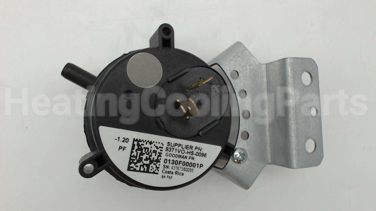 0130F00001P Amana-Goodman -1.20"Pf Spst Pressure Switch