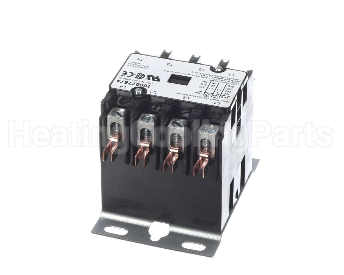 100110094 Lochinvar & A.o. Smith 4-Pole 50A 120V Contactor