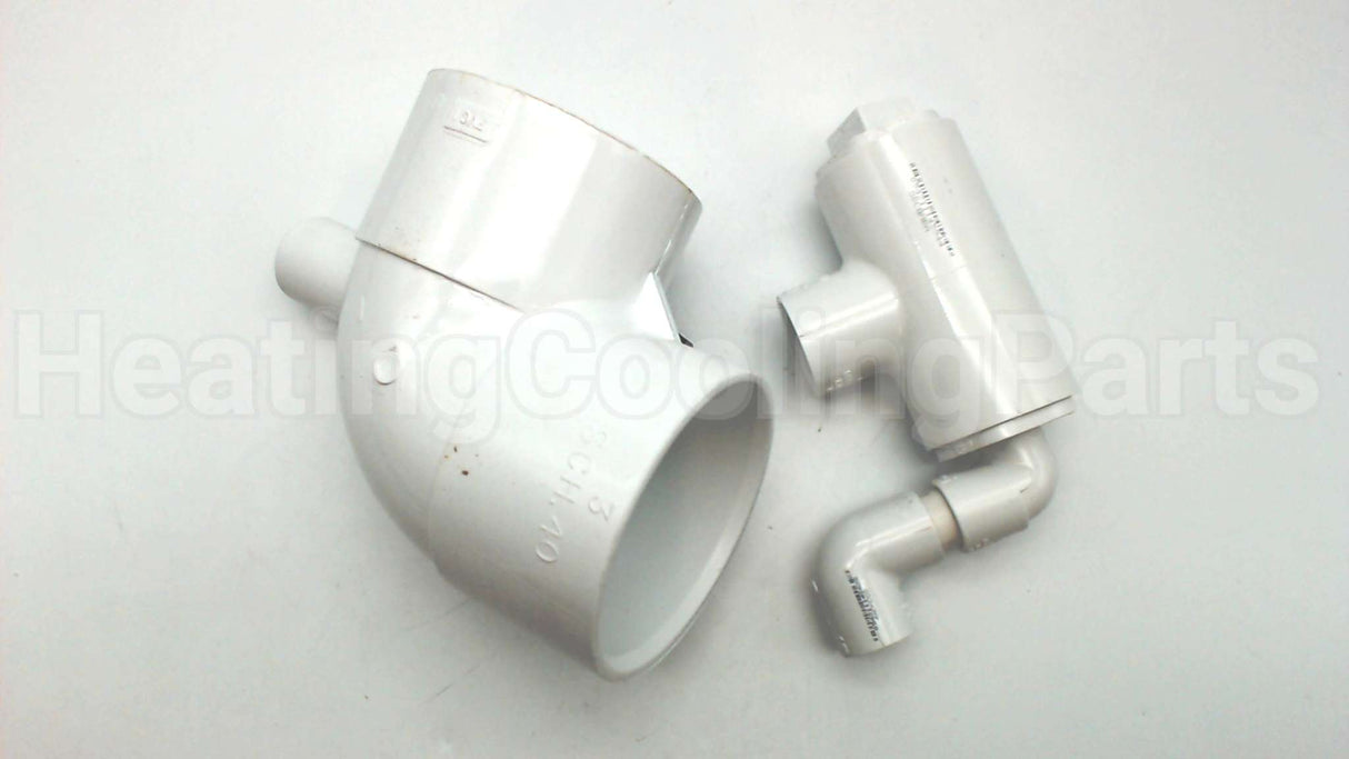 100187862 Lochinvar & A.o. Smith 3" Al Exhaust/Condensate Elbow