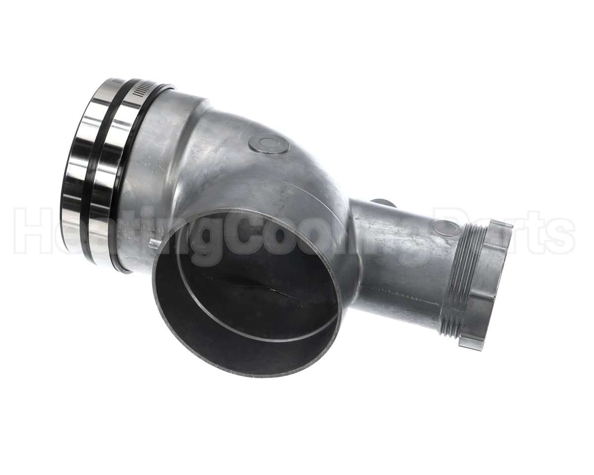 100187863 Lochinvar & A.o. Smith 4" Al Exhaust/Condensate Elbow
