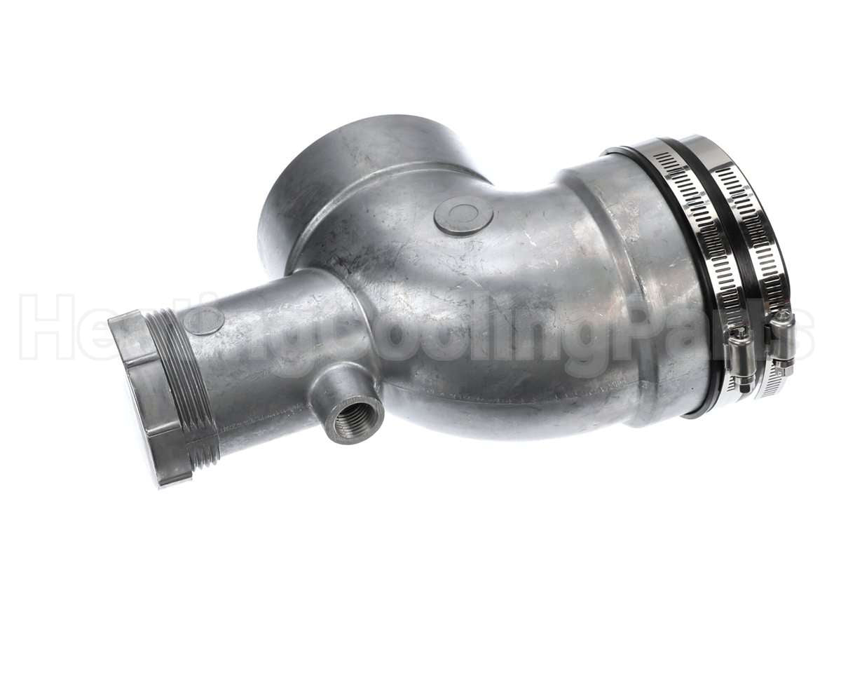 100187863 Lochinvar & A.o. Smith 4" Al Exhaust/Condensate Elbow