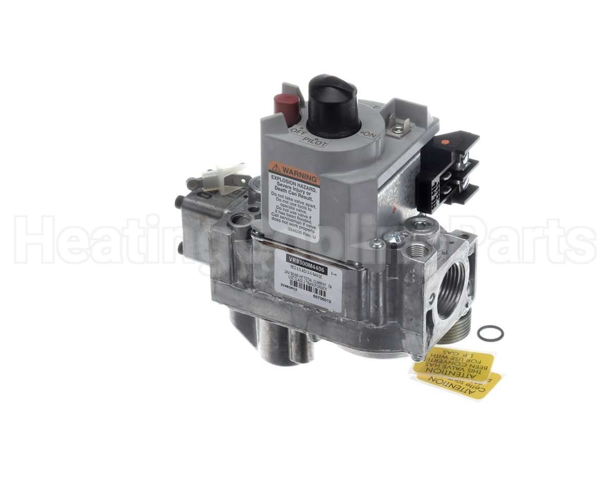 1041258 Reznor 24V 10" Wc Lp 1/2"X3/4" Gasvlv