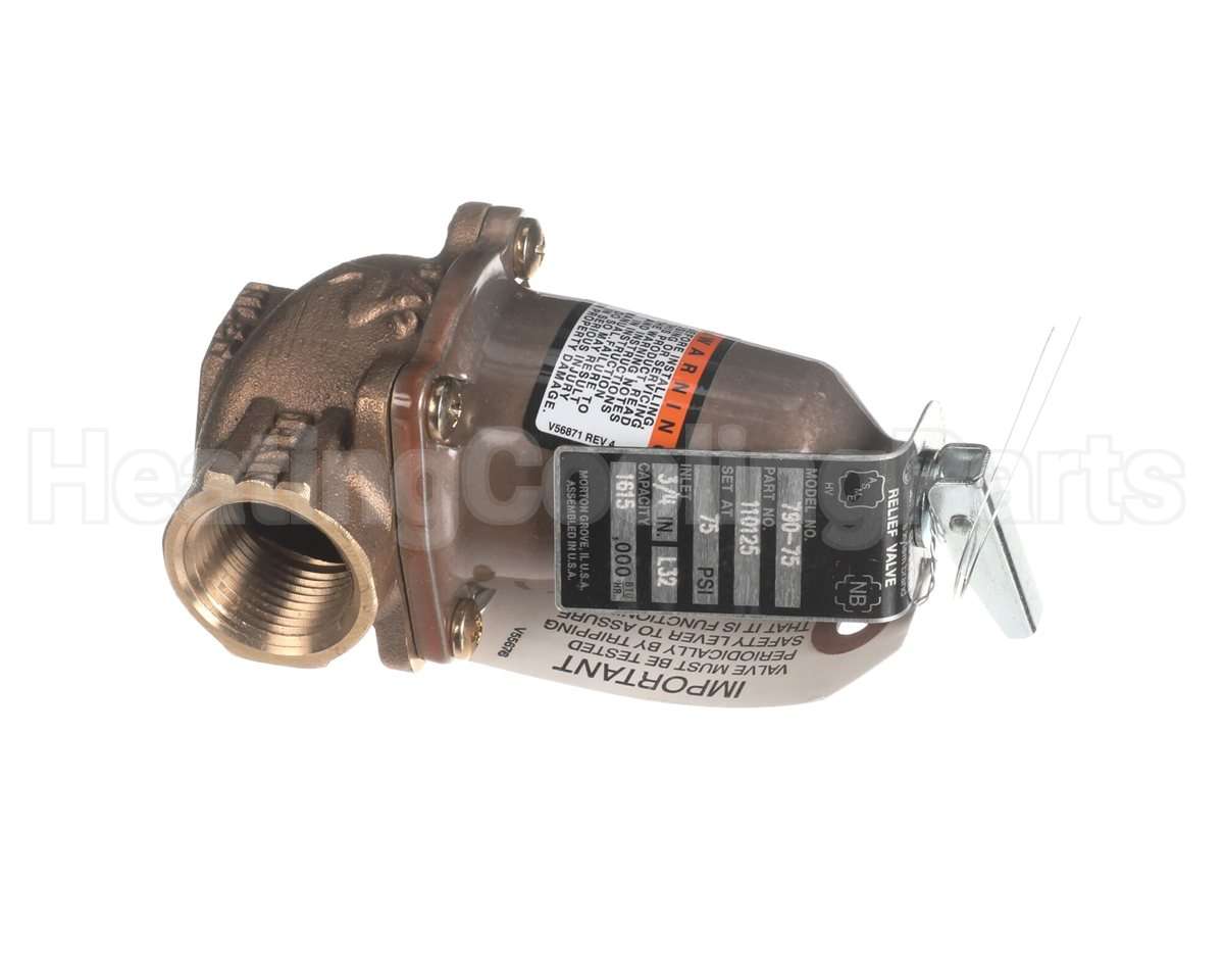 110125 Xylem-Bell & Gossett 3/4"75#Reliefvlv 1,615,000Btuh
