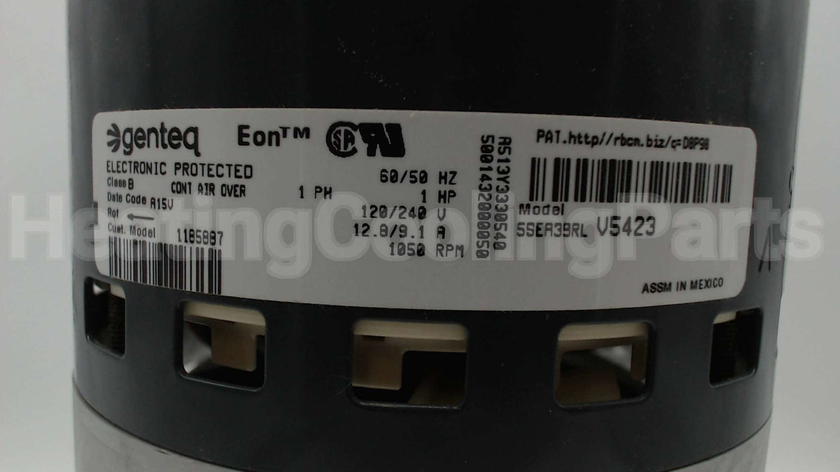 1185887 International Comfort Products 120/230V1Hpvarspdblwmtrlessmod