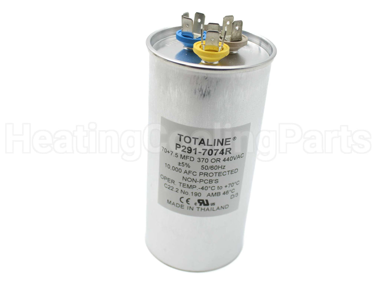 1186255 International Comfort Products 70/7.5Mfd 440V Round Run Cap