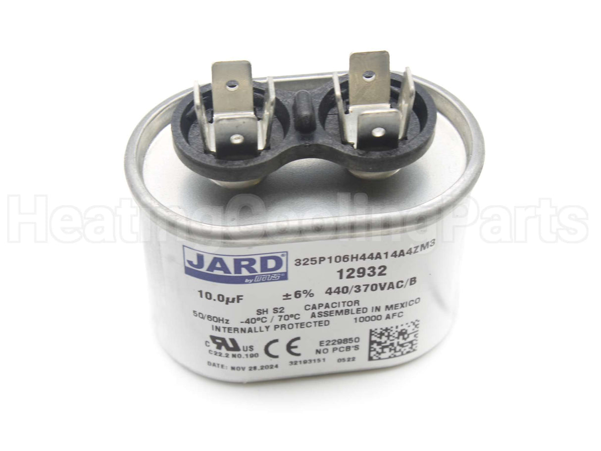 12932 MARS 10Mfd 440V Oval Run Capacitor