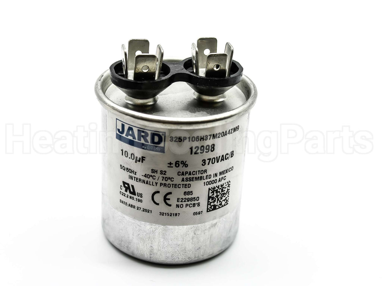 12998 MARS 10Mfd 370V Round Run Capacitor