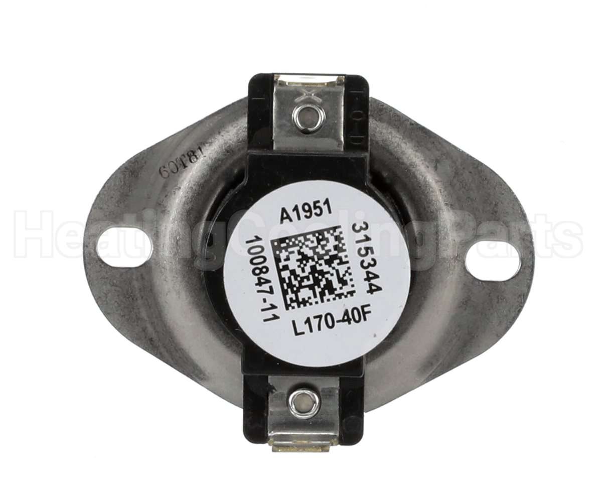 16W73 Lennox Control Limit 170F