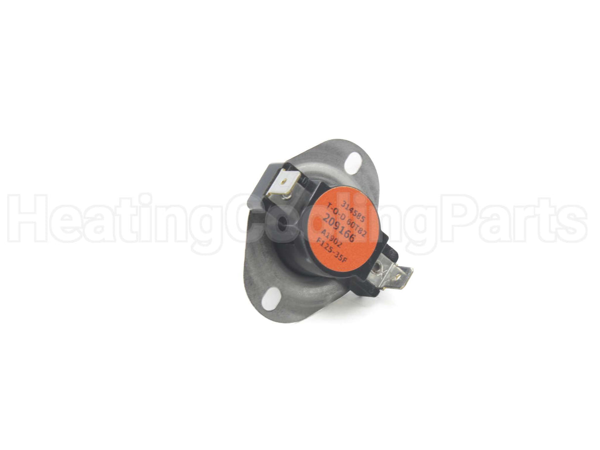 209166 Reznor 125F Fan Control 60T82-314585