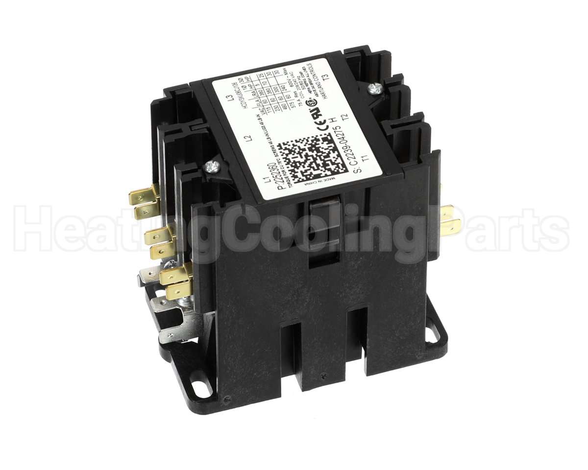 2252360 Heatcraft Refrigeration Contctr Open60Amp3Pole208-240V