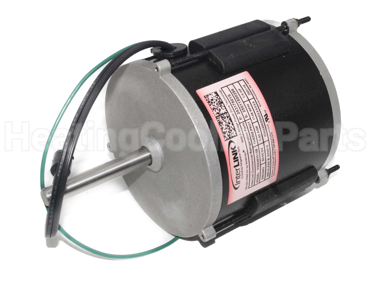25317501S Heatcraft Refrigeration 1/4Hp 208-230 Ccw