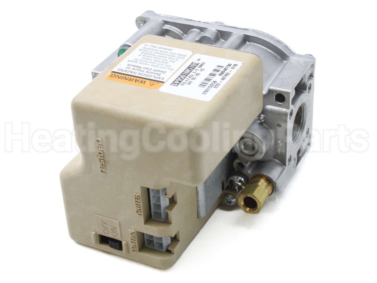 415-40762-01 Bradford White 24V 4"Wc Nat.1/2" Gas Valve