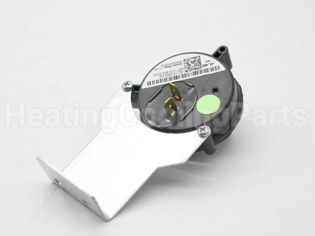 42-101955-02 Rheem-Ruud -.4"Wc Spst Pressure Switch