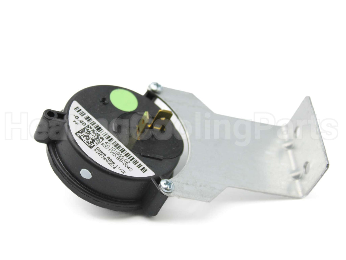 42-101955-02 Rheem-Ruud -.4"Wc Spst Pressure Switch