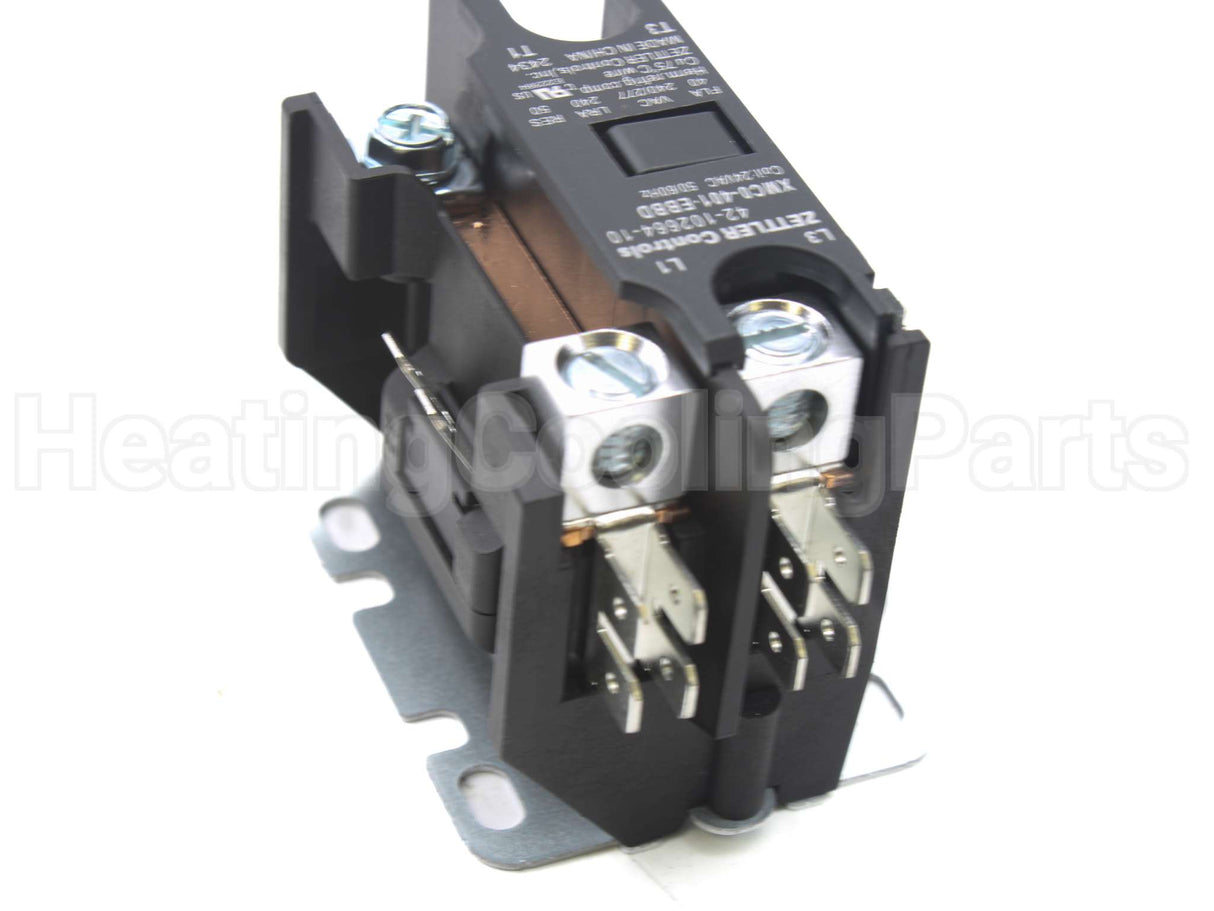 42-102664-10K Rheem Contactor 40A 1Pole 24V Coil
