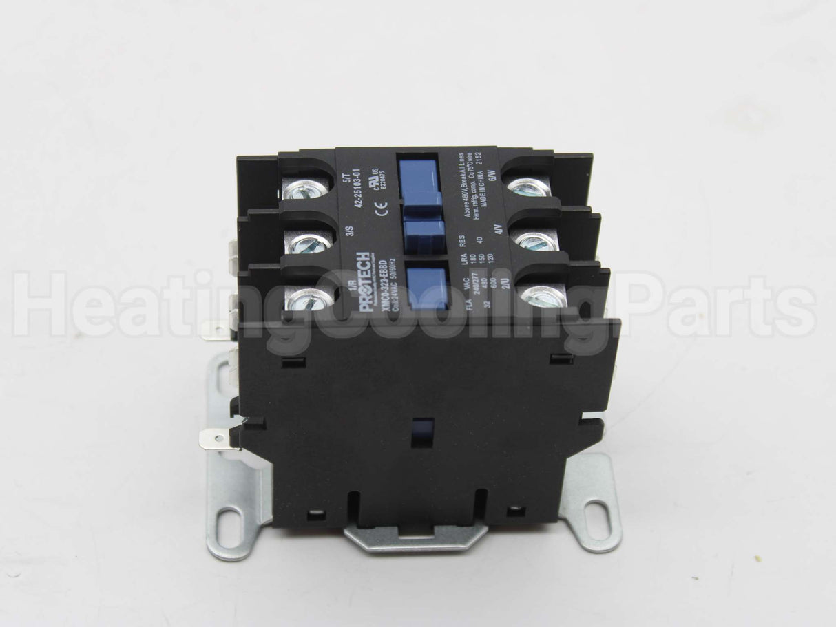 42-25103-01 Rheem-Ruud 24V 32A 3Pole Contactor