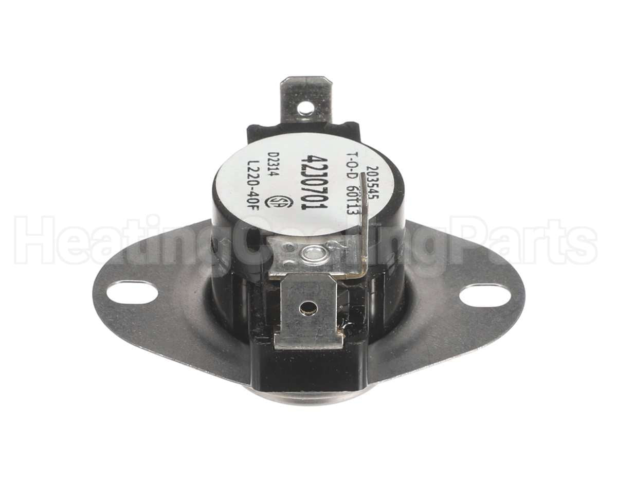 42J07 Lennox 180-220F Auto Limit Switch