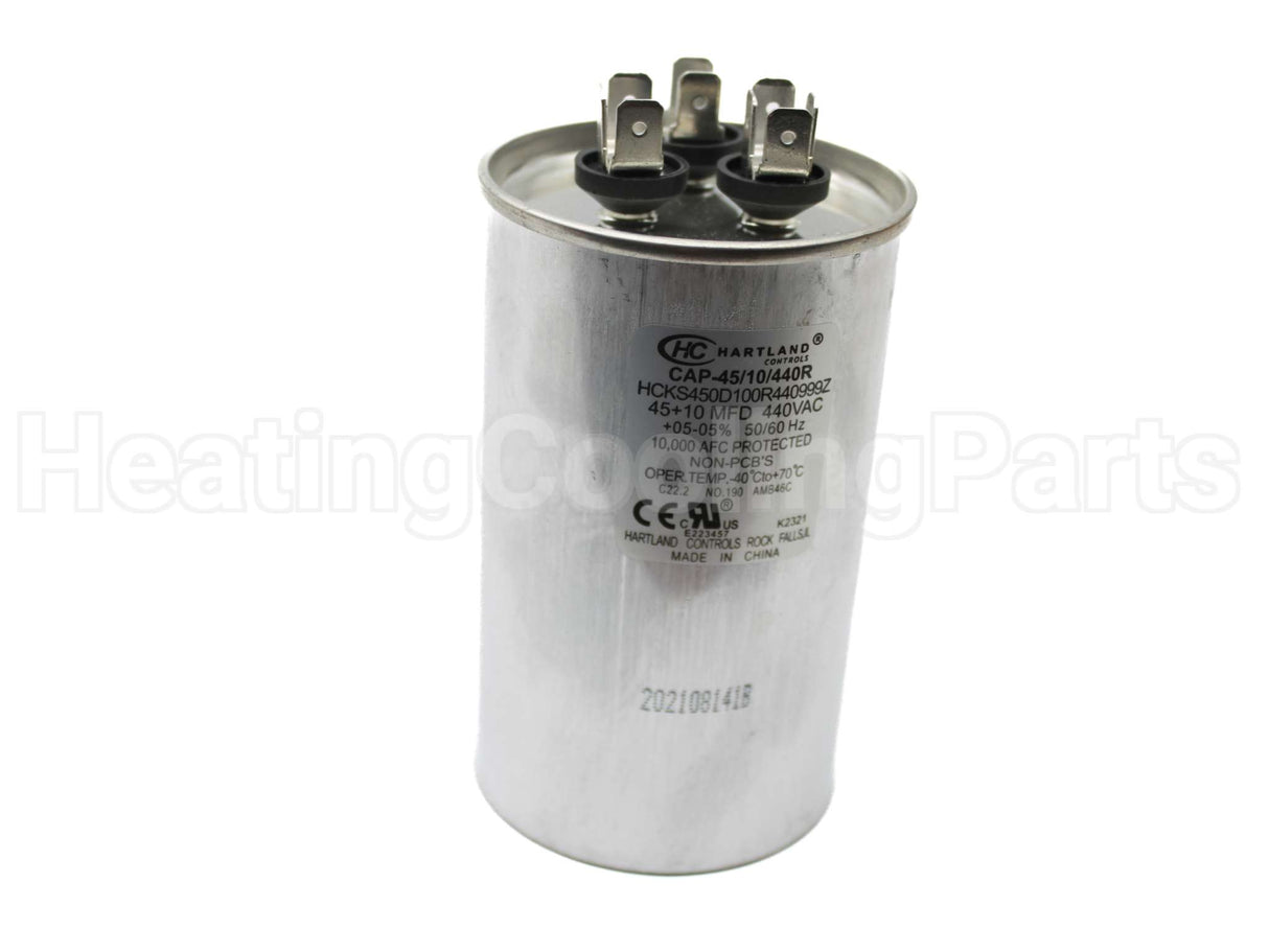 43-26271-48 Rheem-Ruud 45/10Mfd 370V Round Run Capac.
