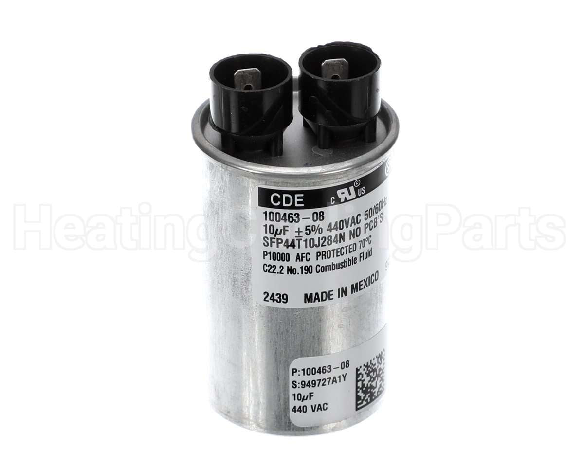 46W21 Lennox Run Cap 10Mfd At 440Vac Round