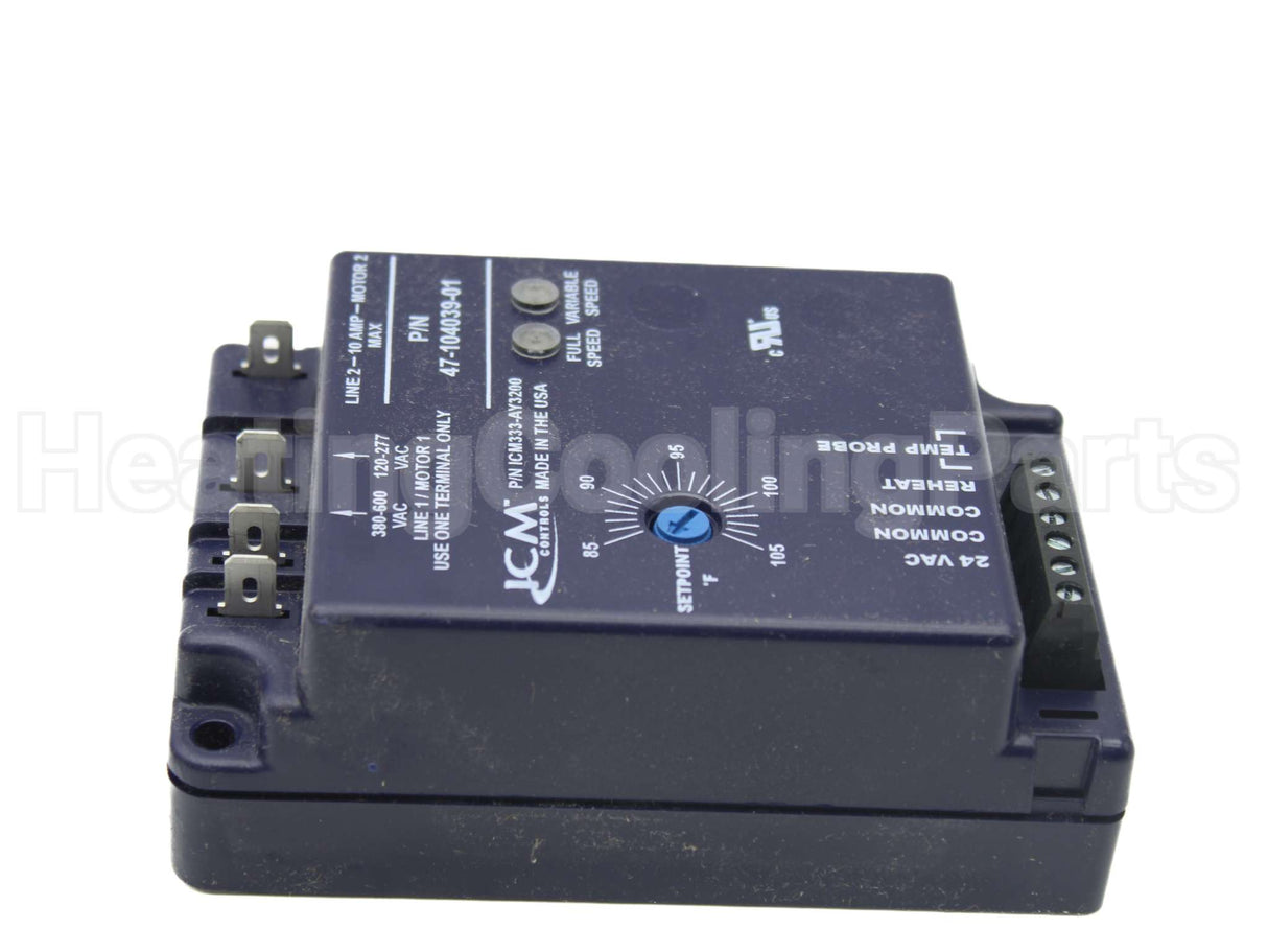 47-104039-01 Rheem-Ruud Outdoor Fan Mtr Controller