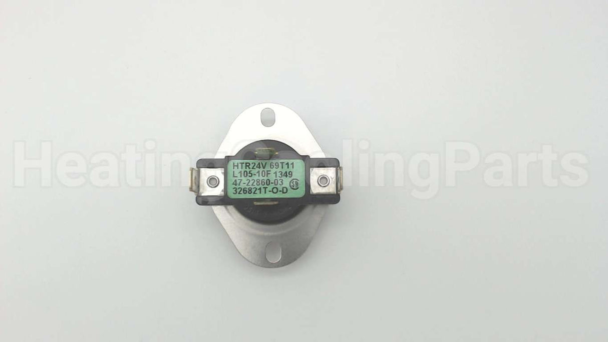 47-22860-03 Rheem-Ruud 95-105F Auto Limit Switch
