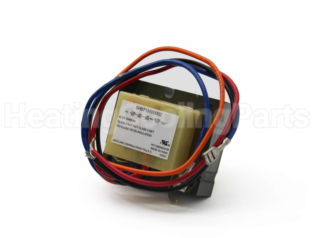 5H0719560002 Modine 208/240Vpri 24Vsec 40Va Xfrmr