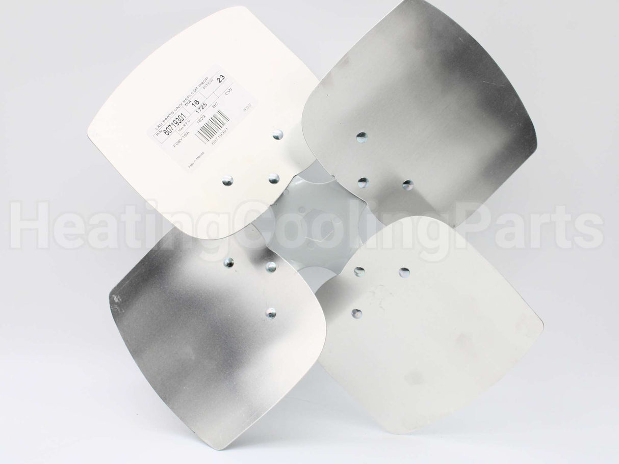 60719301 Lau 4Bld 16Dia 23Deg Cw Fan Blade