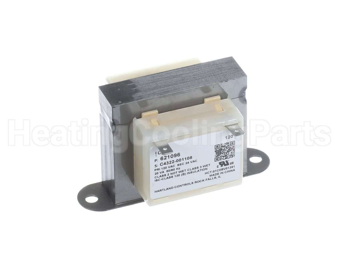 621096R Nordyne 120V-Pri 24V-Sec 20Va Tranfor