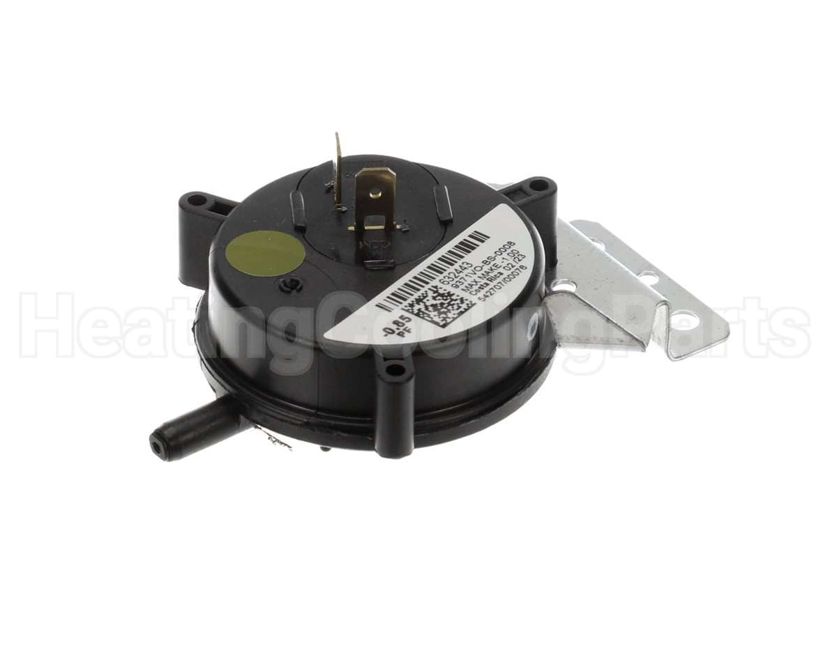 632443R Nordyne -0.85"Wc Spst Pressure Switch