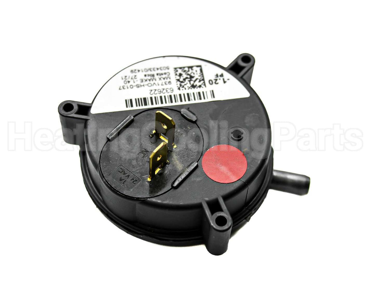 632622 Nordyne -1.20"Wc Spst Pressure Switch