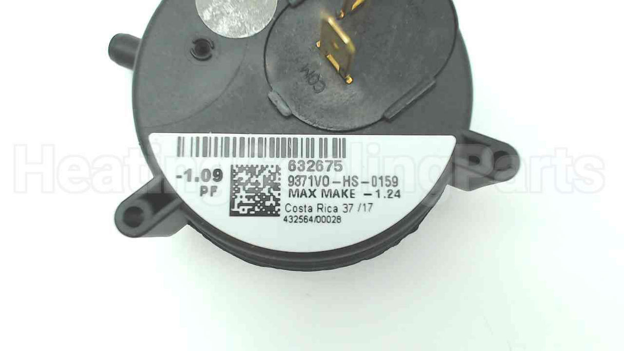 632675 Nordyne Pressure Switch 1.09"