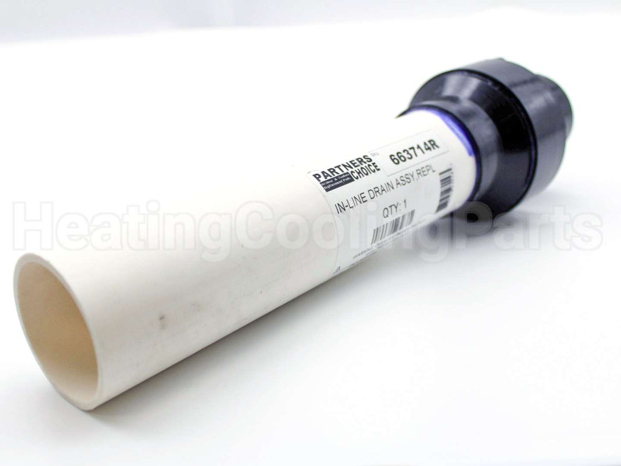 663714R Nordyne In-Line Drain Assembly