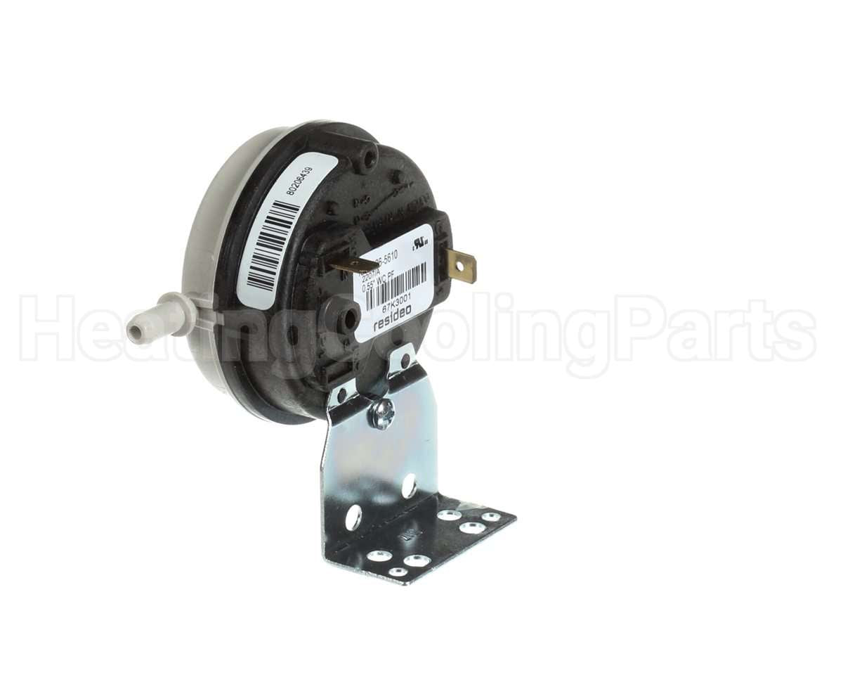 67K30 Lennox .55"Wc Spst Pressure Switch