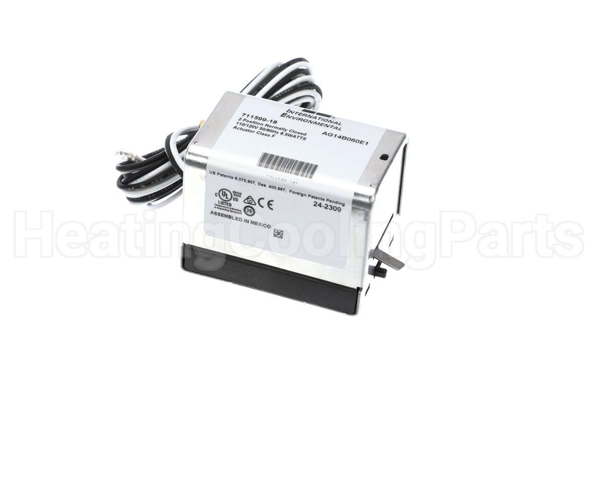 71159918 International Environmental 120V N/C 2Pos. Hitemp Actuator
