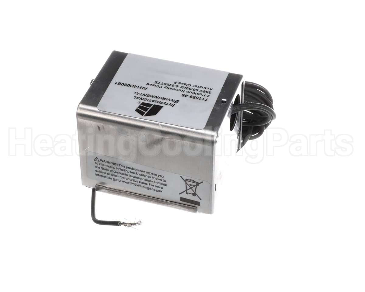 71159945 International Enviromental 208V N/C Class F Actuator