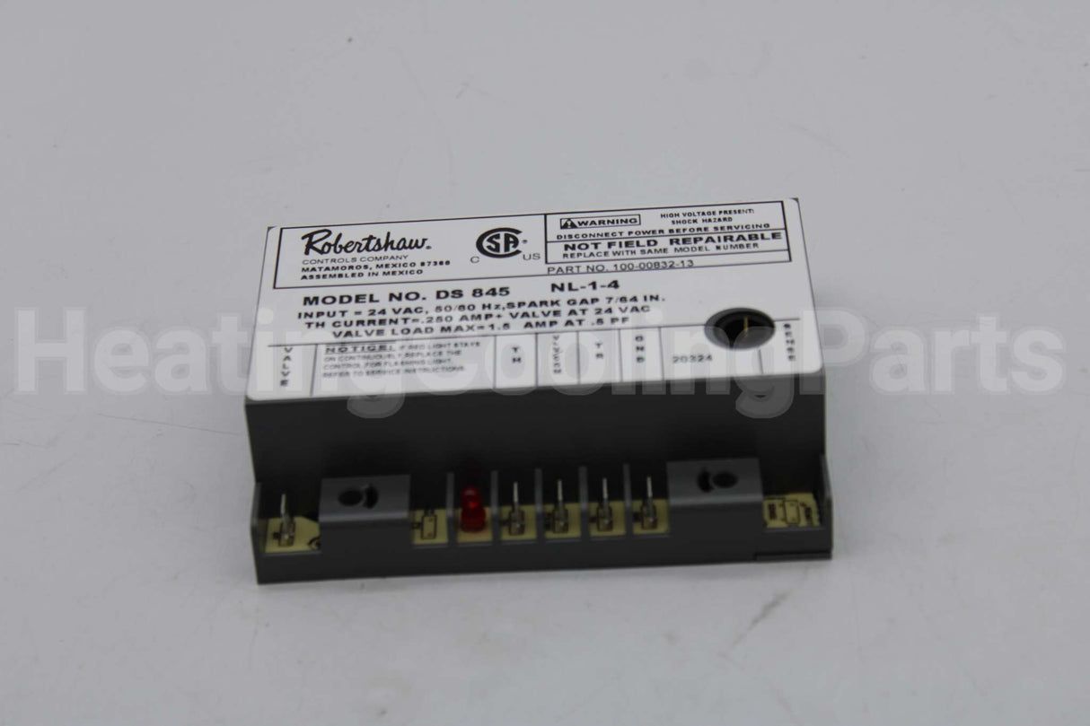 780-502 Robertshaw Dsi Module,No Pp,4Sectfi,1Try