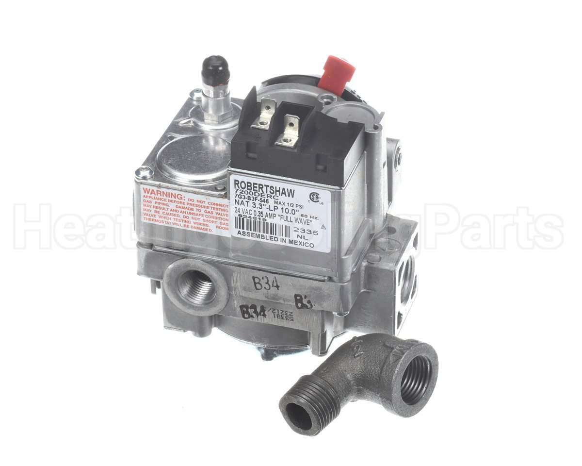 902910 Nordyne 24V 3.3",10" Wc 1/2" Gas Valve