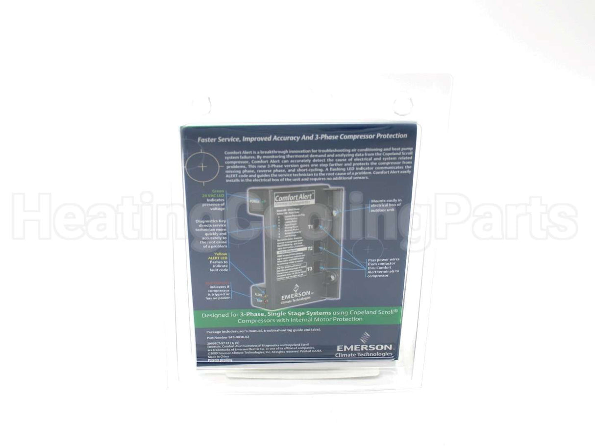 943-0038-02 Copeland Comfort Alert Kit