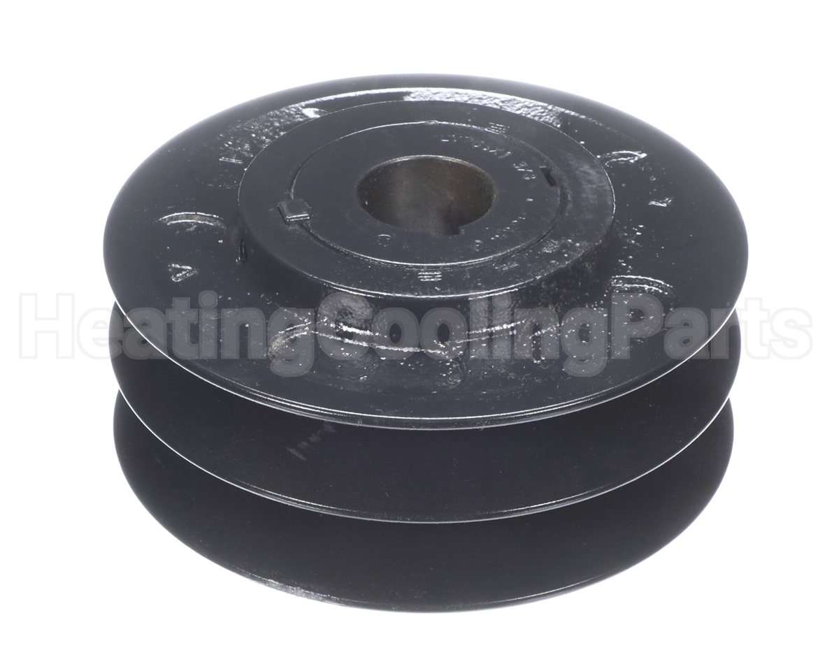 97J56 Lennox 1 3/8" 2-Grv Adj Motor Pulley