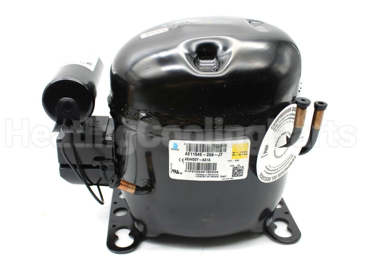 AE1154E-209-J7 Tecumseh 115V1Ph 5450Btu R134A Compress