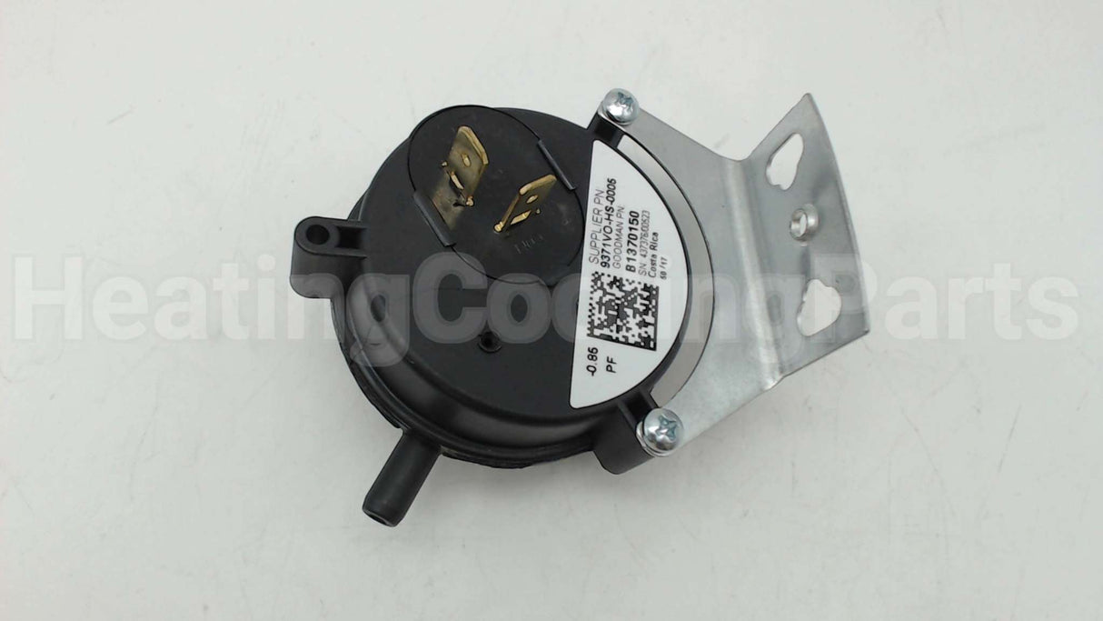 B1370150 Amana-Goodman -0.85"Pf Spst Pressure Switch