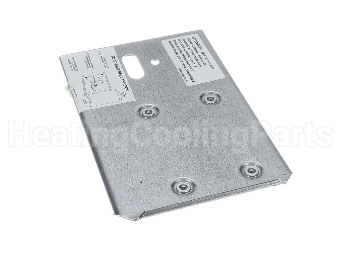 BRK2978 Trane Mtrmntgplate,Top,11.7"X7.8"
