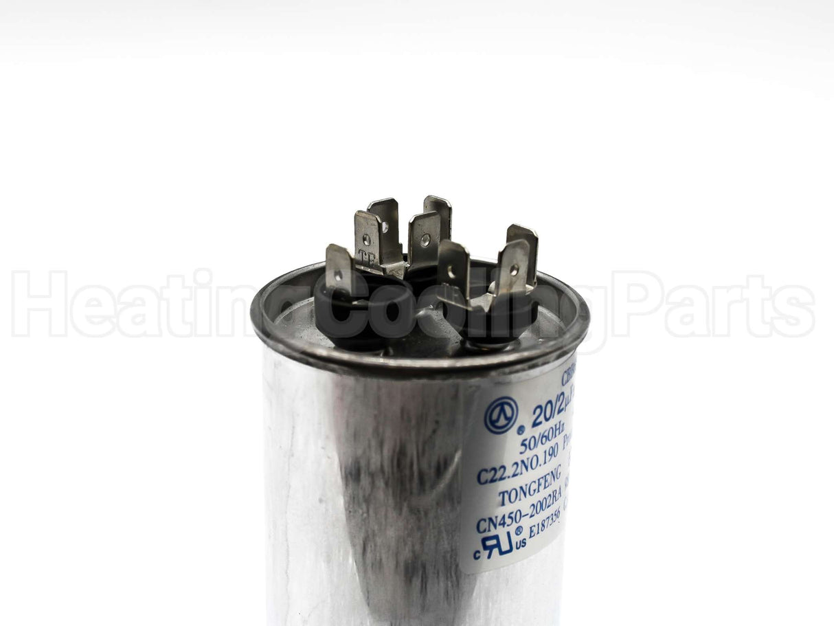 CAP020200450CS Amana-Goodman 2/20Mfd 450V Round Capacitor