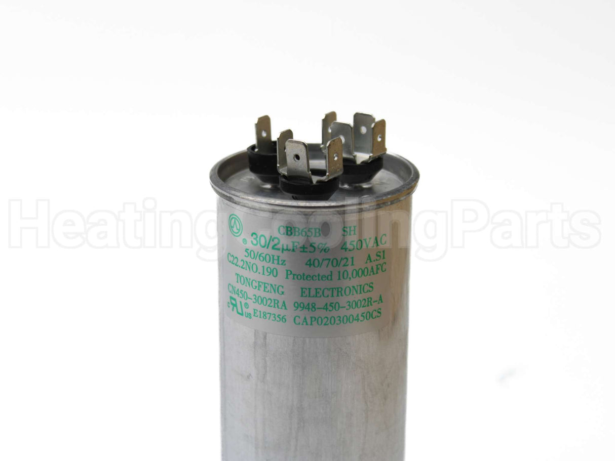 CAP020300450CS Amana-Goodman 2/30Mfd 450V Dual Capacitor