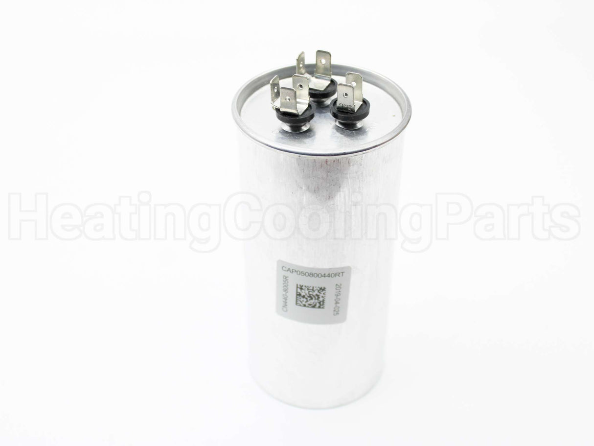 CAP050800440RTP Amana-Goodman 80/5Mfd 440V Dual Round Cap