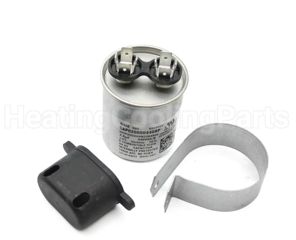 CAPKT01 Amana-Goodman 2Mfd 440V Round Run Capacitor