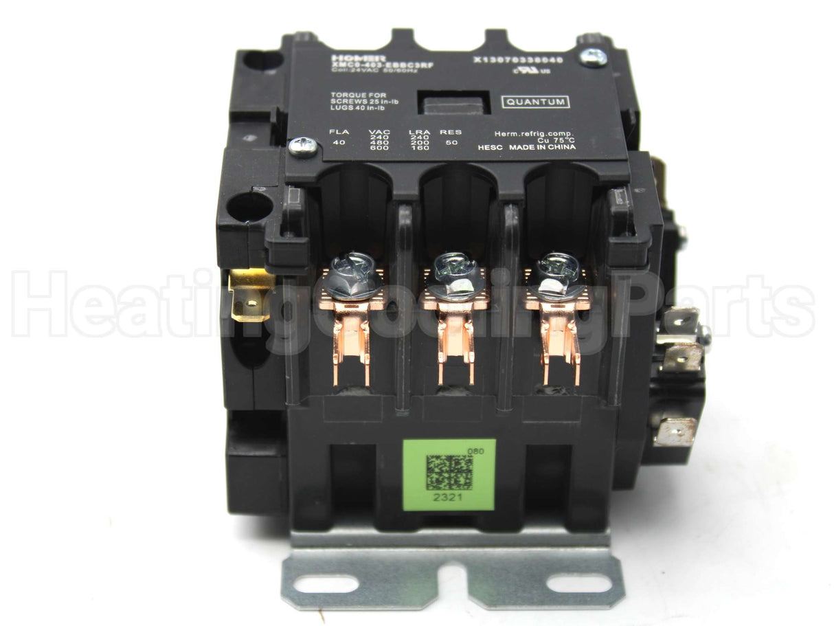 CTR2845 Trane 600V 40Amp 3P Contactor